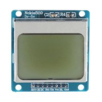 Графический LCD дисплей Nokia 5110 для Arduino